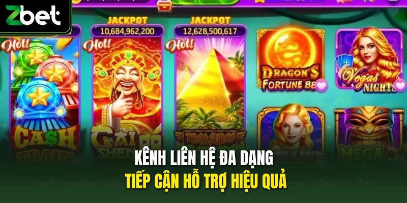 Kênh liên hệ đa dạng tiếp cận hỗ trợ hiệu quả