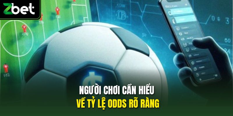 Người chơi cần hiểu về tỷ lệ odds rõ ràng
